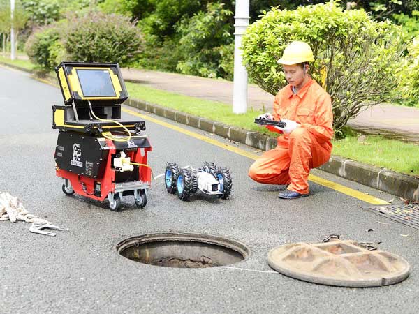 渔薪镇管道机器人检测